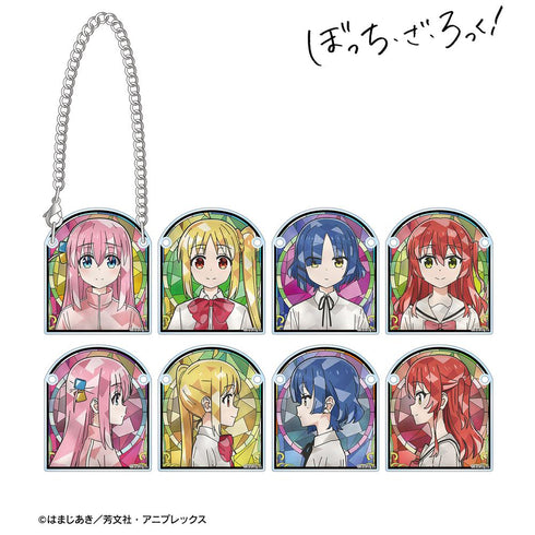 『ぼっち・ざ・ろっく!』トレーディング Aure Glass アクリルドアプレート風チャーム(単位/BOX)